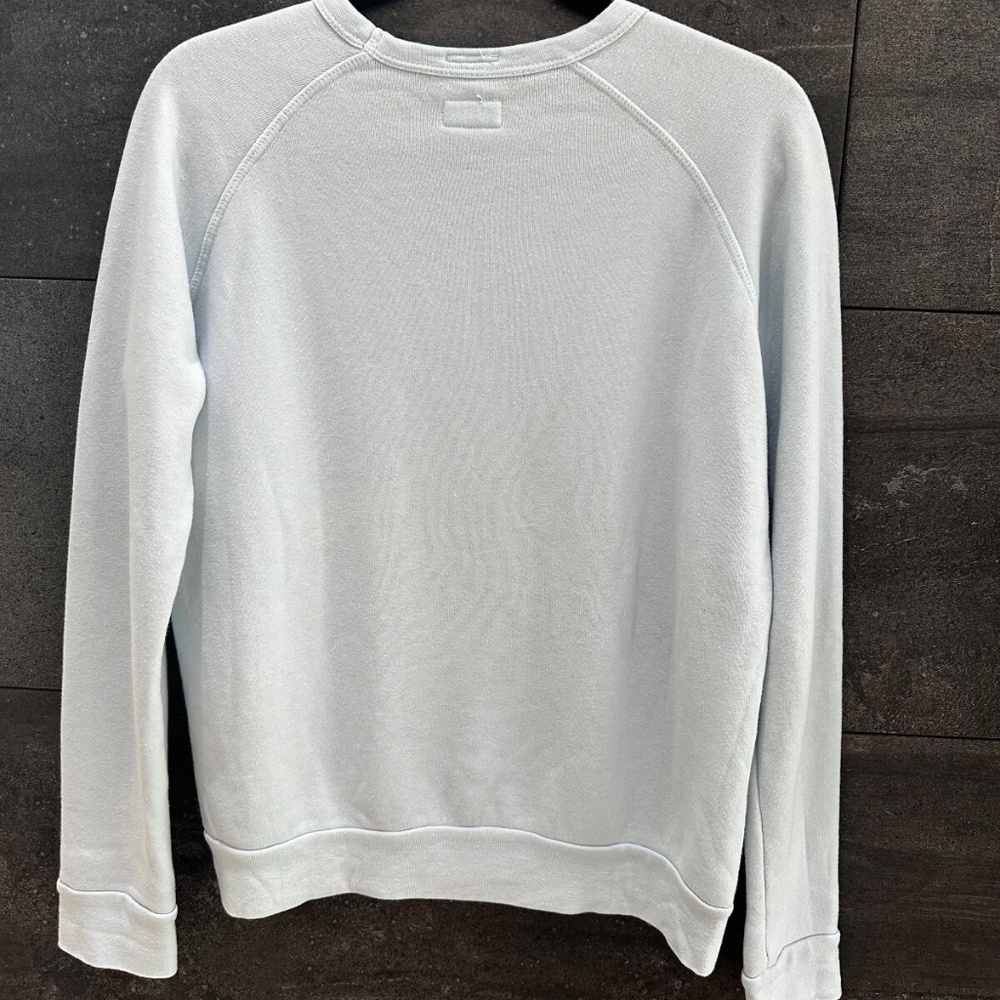 Mother - The Hugger Sweatshirt in Baby Blue Honky Tonk Cinderella size S - Picture 9 of 9